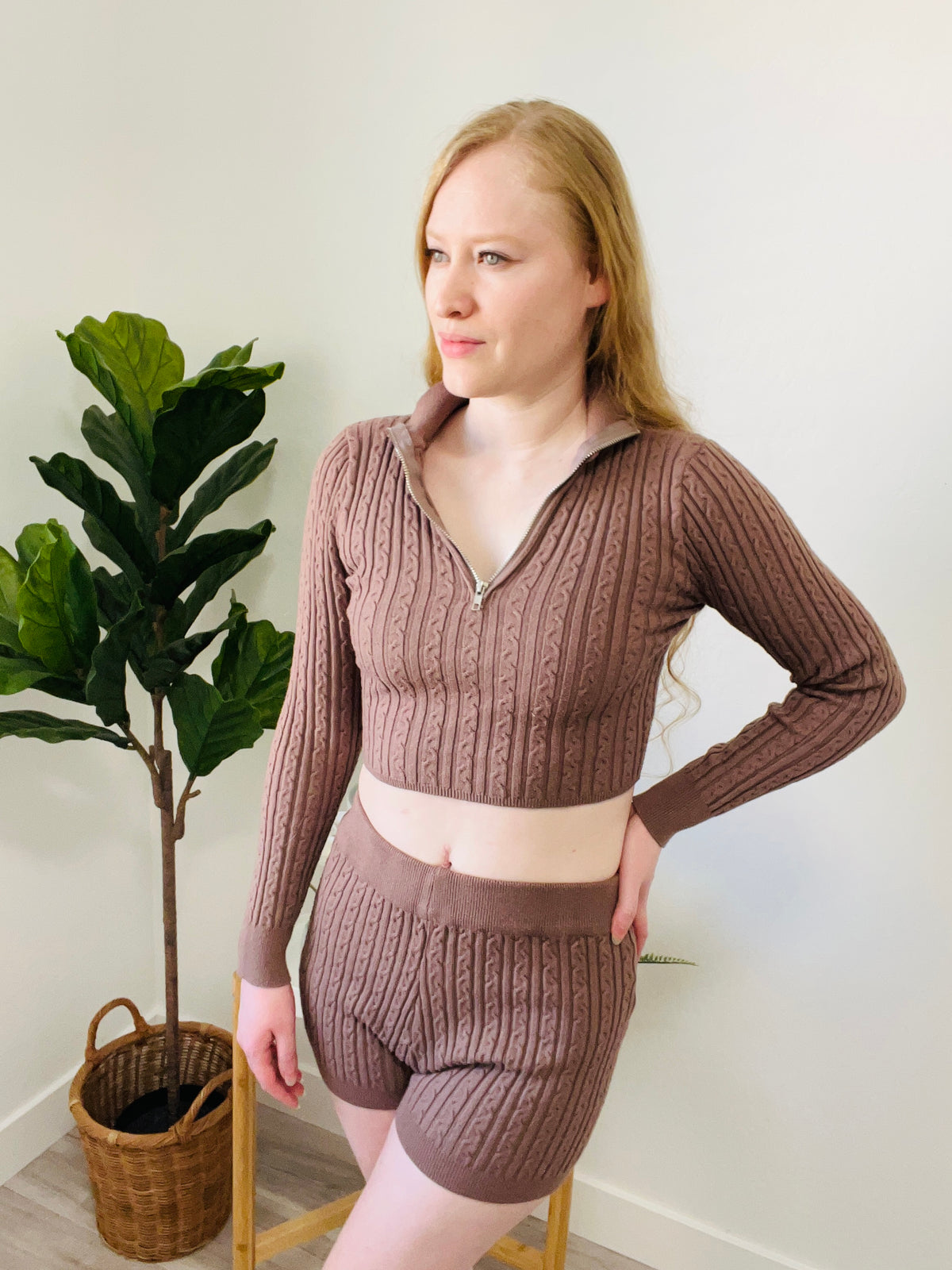 Ericka Set (Mocha) - DoseOFashion Boutique