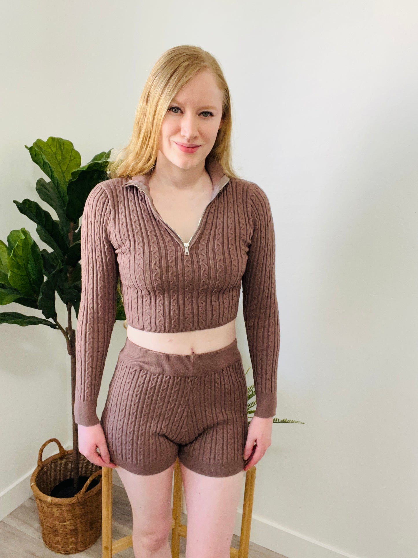 Ericka Set (Mocha) - DoseOFashion Boutique