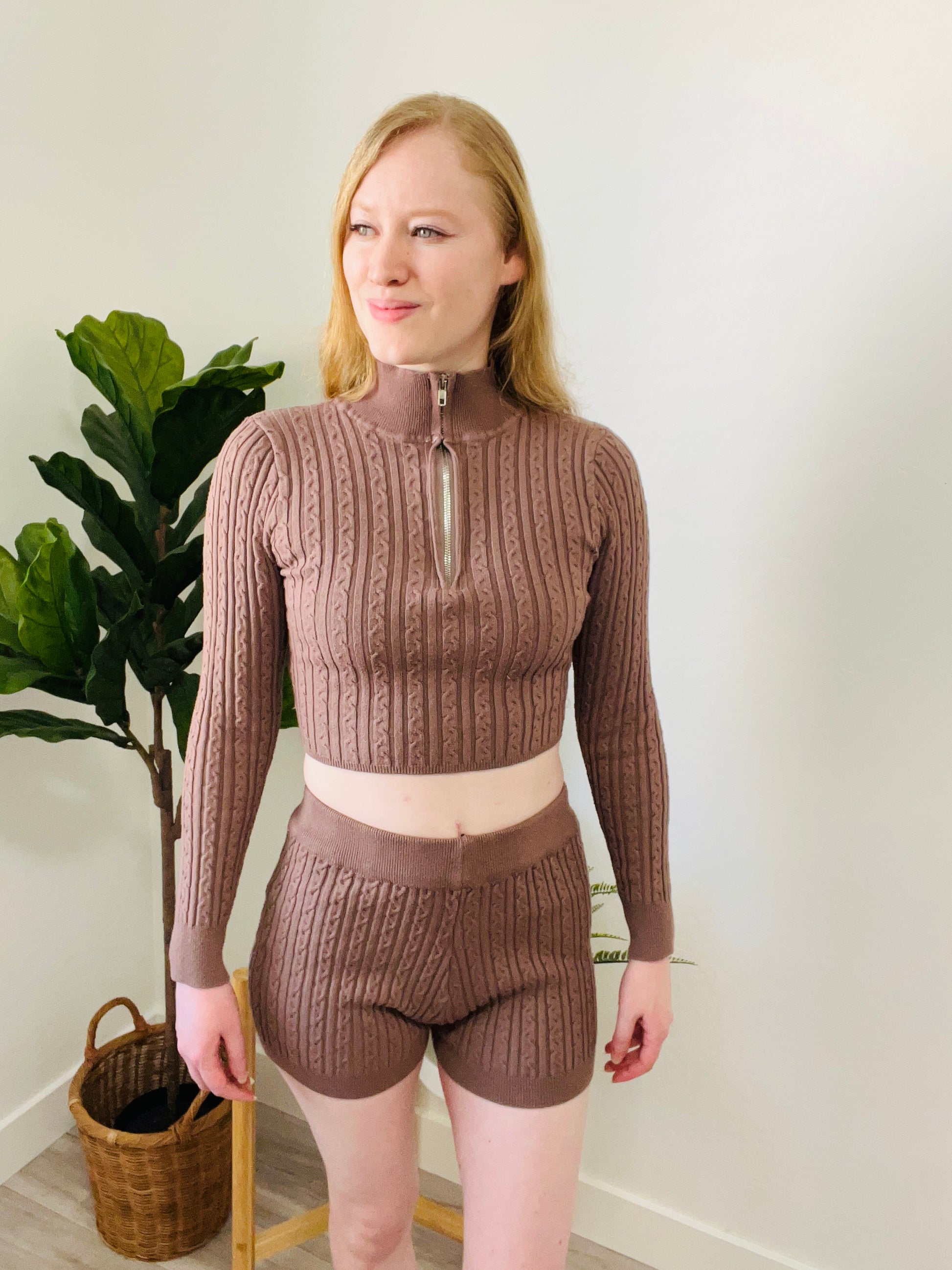 Ericka Set (Mocha) - DoseOFashion Boutique