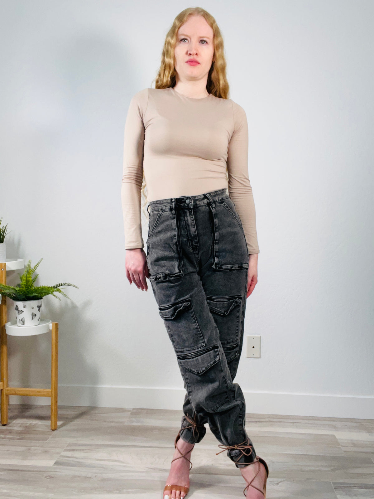Edgy Flex Jogger (Charcoal) - DoseOFashion Boutique