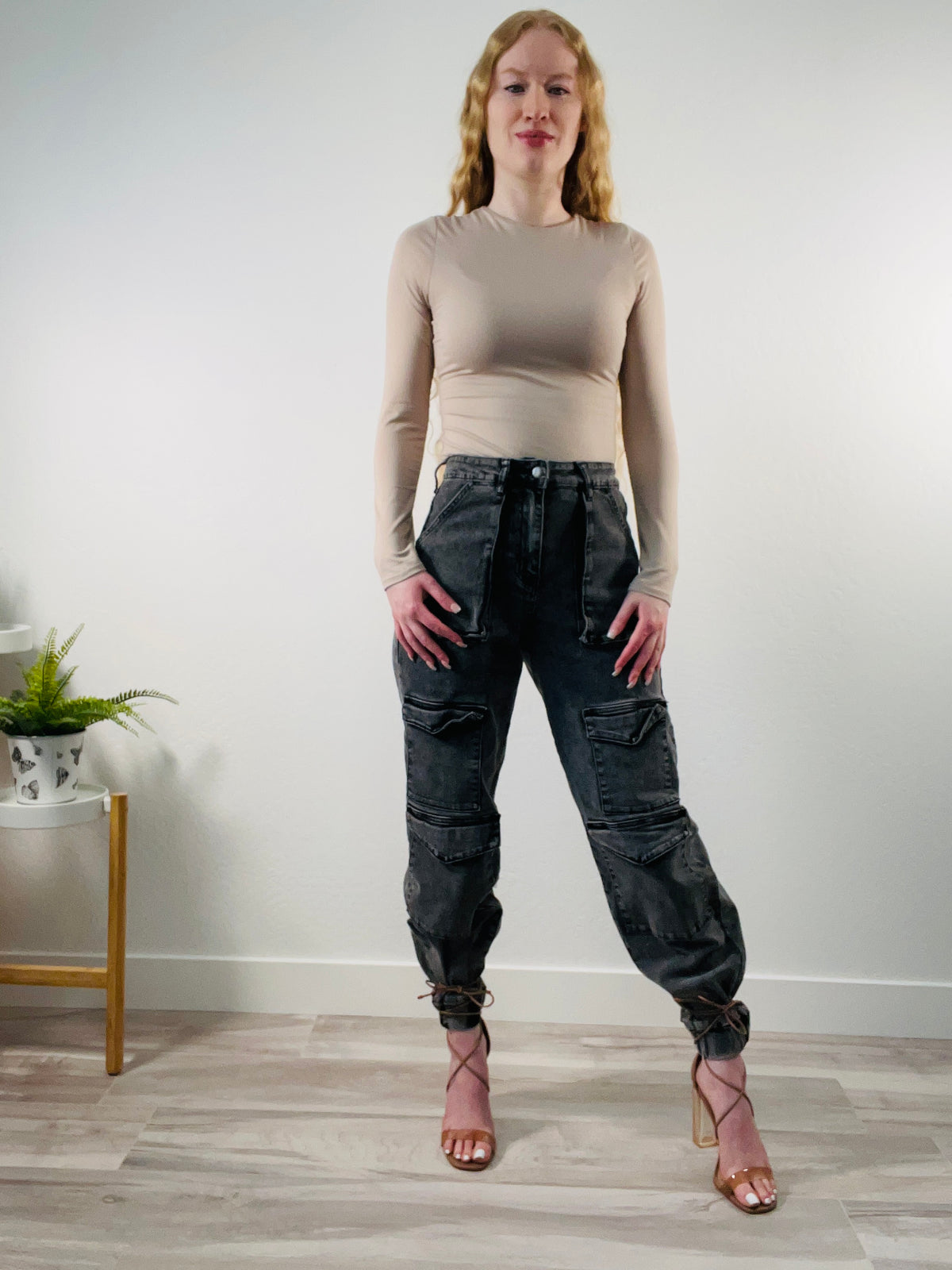 Edgy Flex Jogger (Charcoal) - DoseOFashion Boutique