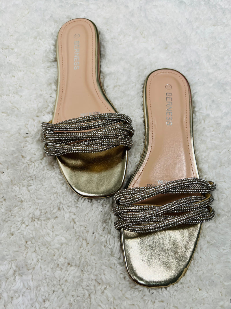 Elegance Sandal (GOLD) - DoseOFashion Boutique