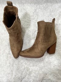 Rustic Elegance Botties (TAUPE) - DoseOFashion Boutique