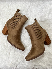 Rustic Elegance Botties (TAUPE) - DoseOFashion Boutique