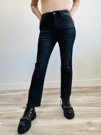 Timeless Vintage Black Jeans - DoseOFashion Boutique