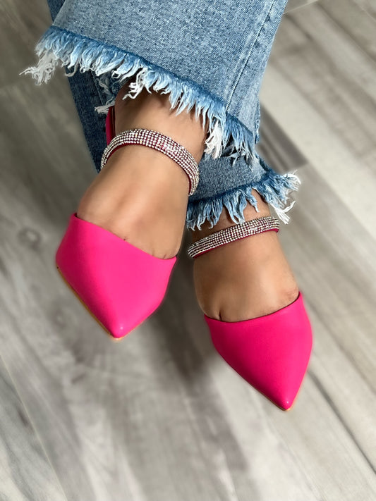 Valentina Heel (Hot Pink) - DoseOFashion Boutique