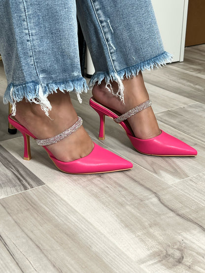 Valentina Heel (Hot Pink) - DoseOFashion Boutique