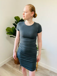 Emilia Dress (CHARCOAL) - DoseOFashion Boutique