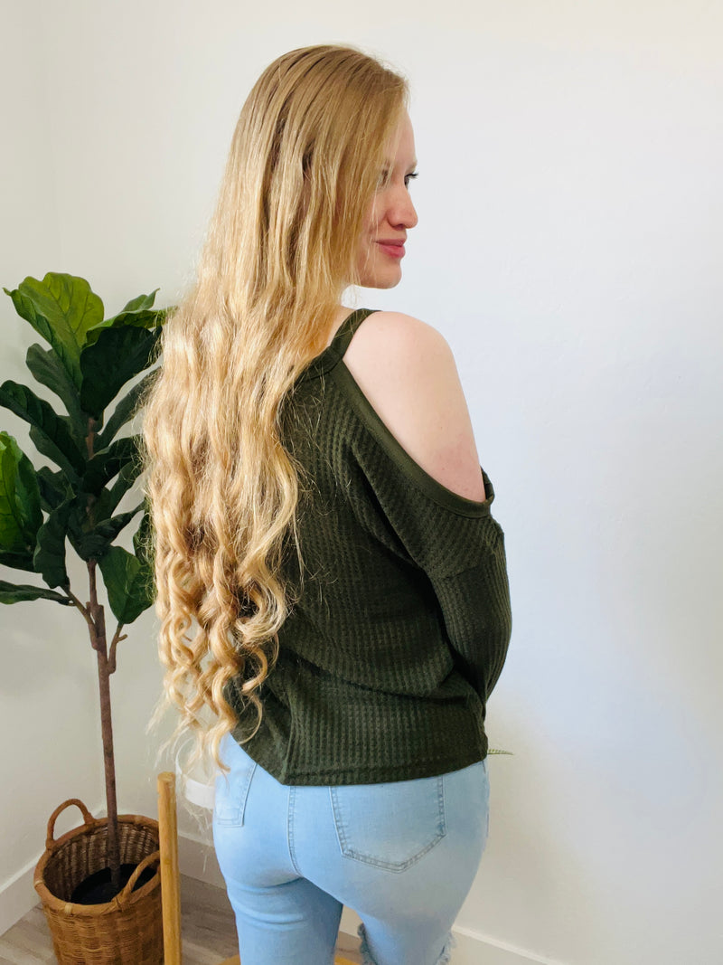 Lily Top ( Olive) - DoseOFashion Boutique