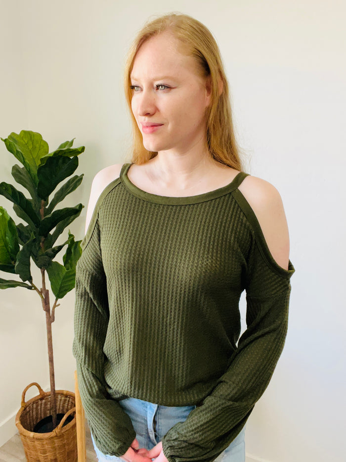 Lily Top ( Olive) - DoseOFashion Boutique