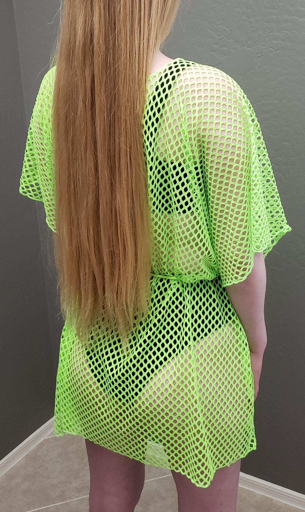 Carol Cover Up (Neon Green) - DoseOFashion Boutique