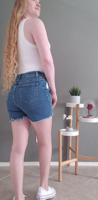 Angie Shorts (Blue) - DoseOFashion Boutique