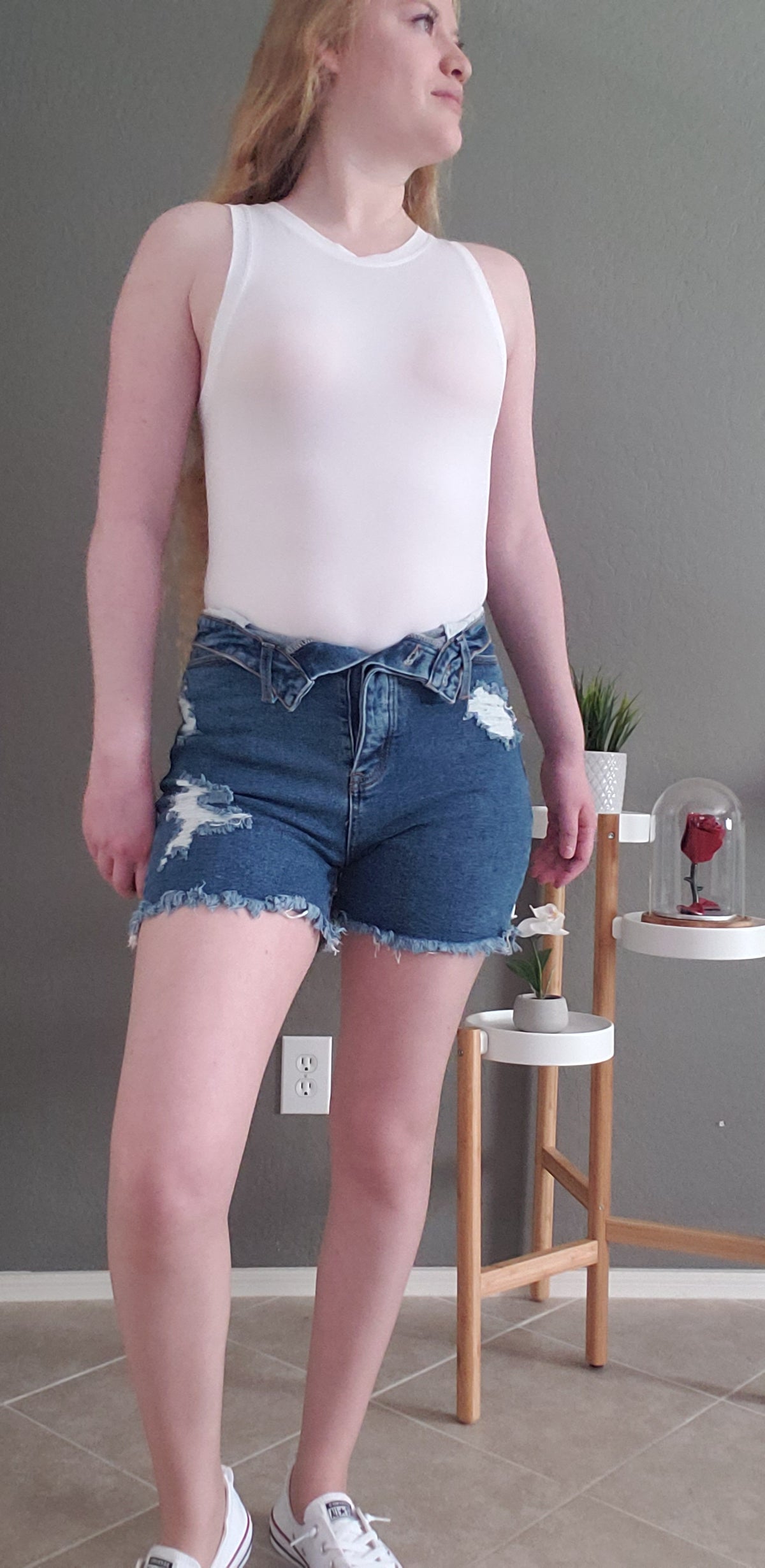 Angie Shorts (Blue) - DoseOFashion Boutique