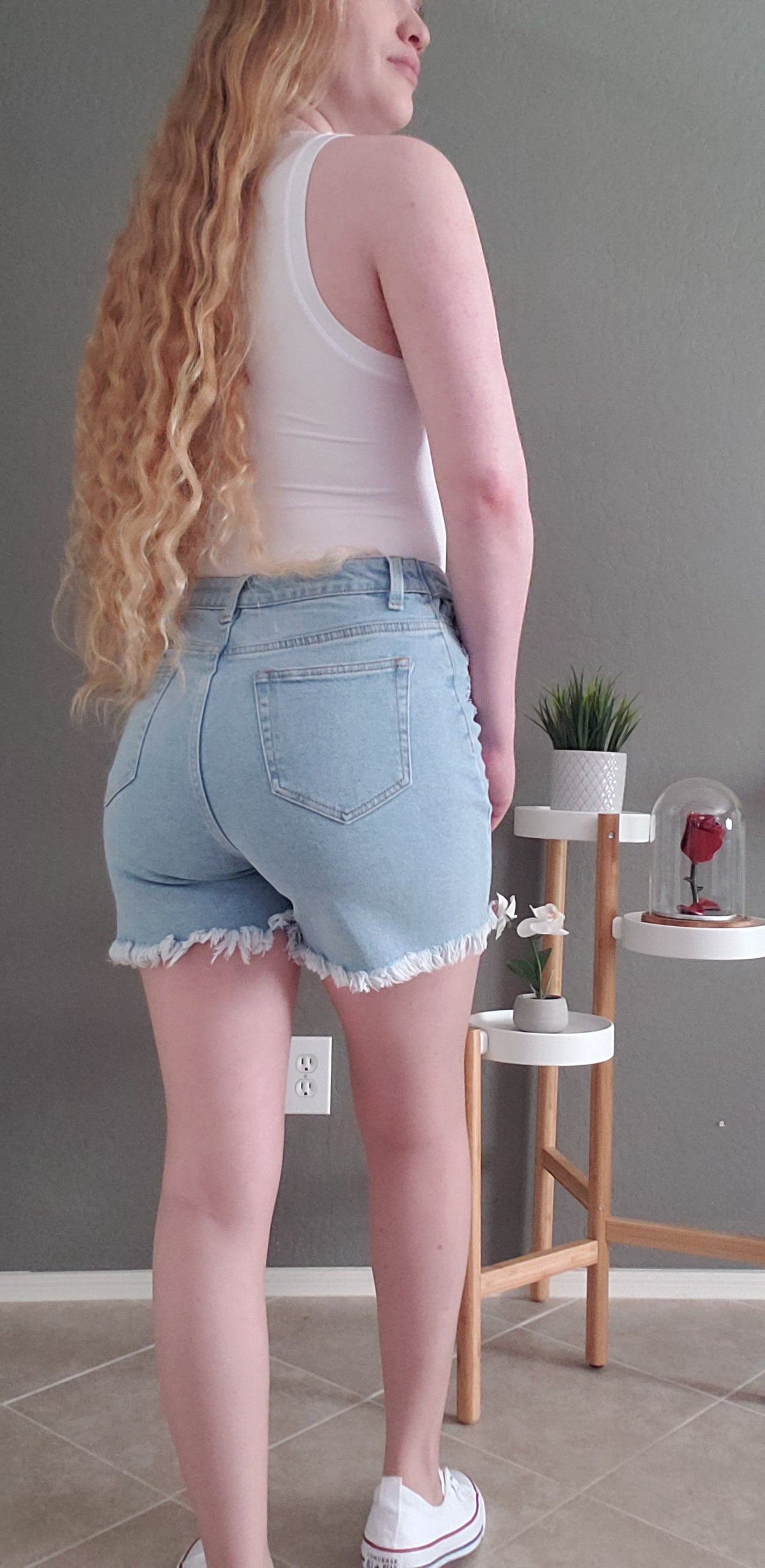 Angie Shorts (Light Blue) - DoseOFashion Boutique