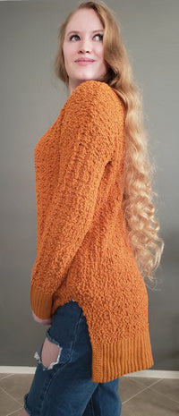 Carmen Sweater (Desert Mustard) - DoseOFashion Boutique