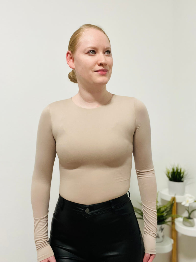 Leticia Top (Oatmeal) - DoseOFashion Boutique