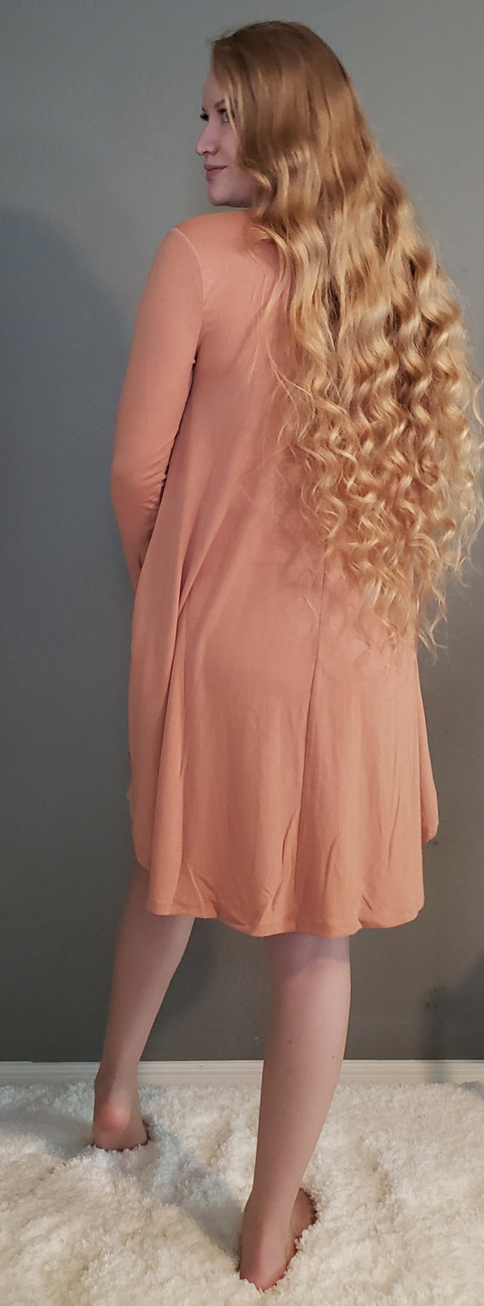 Olivia Pocket Dress (CAMEL) - DoseOFashion Boutique