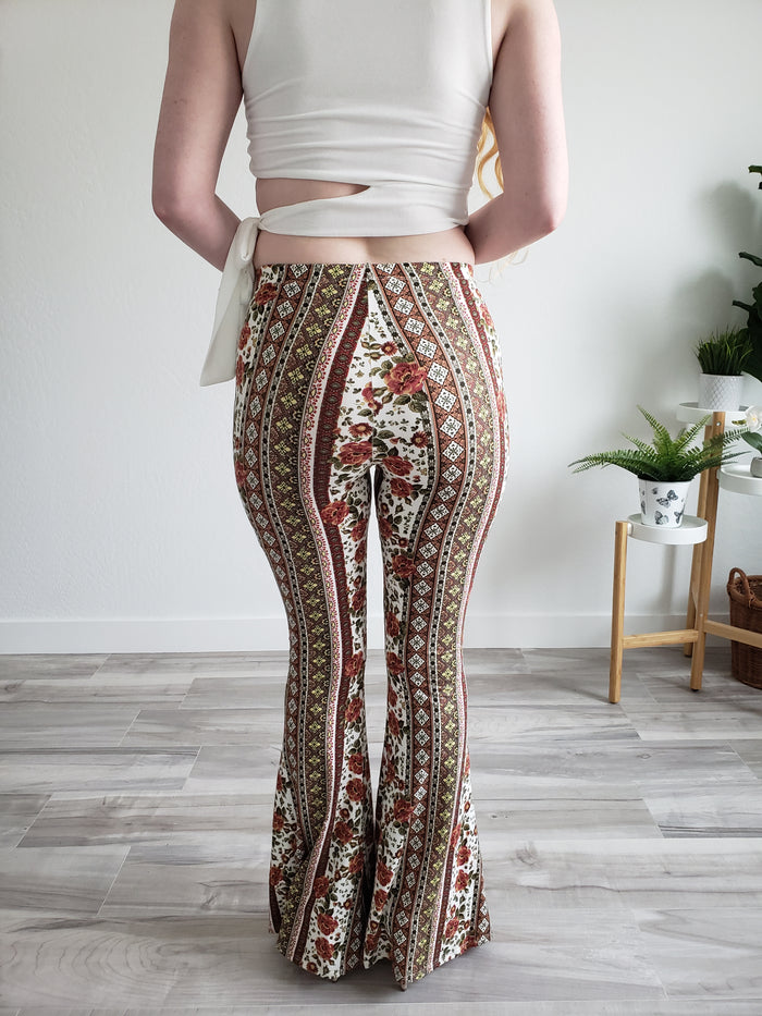 Sienna Flared Pants (Floral) - DoseOFashion Boutique