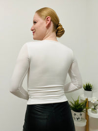 Leticia Top (White) - DoseOFashion Boutique